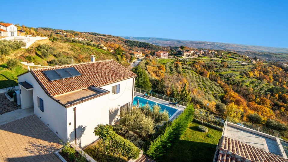 Villa with a panoramic view