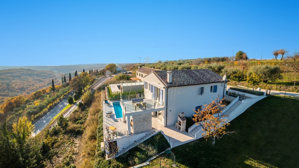 Villa with a panoramic view